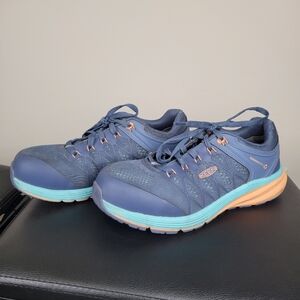 KEEN Utility Women's Vista Energy Carbon Fiber Toe Work Sneaker Size 9 W